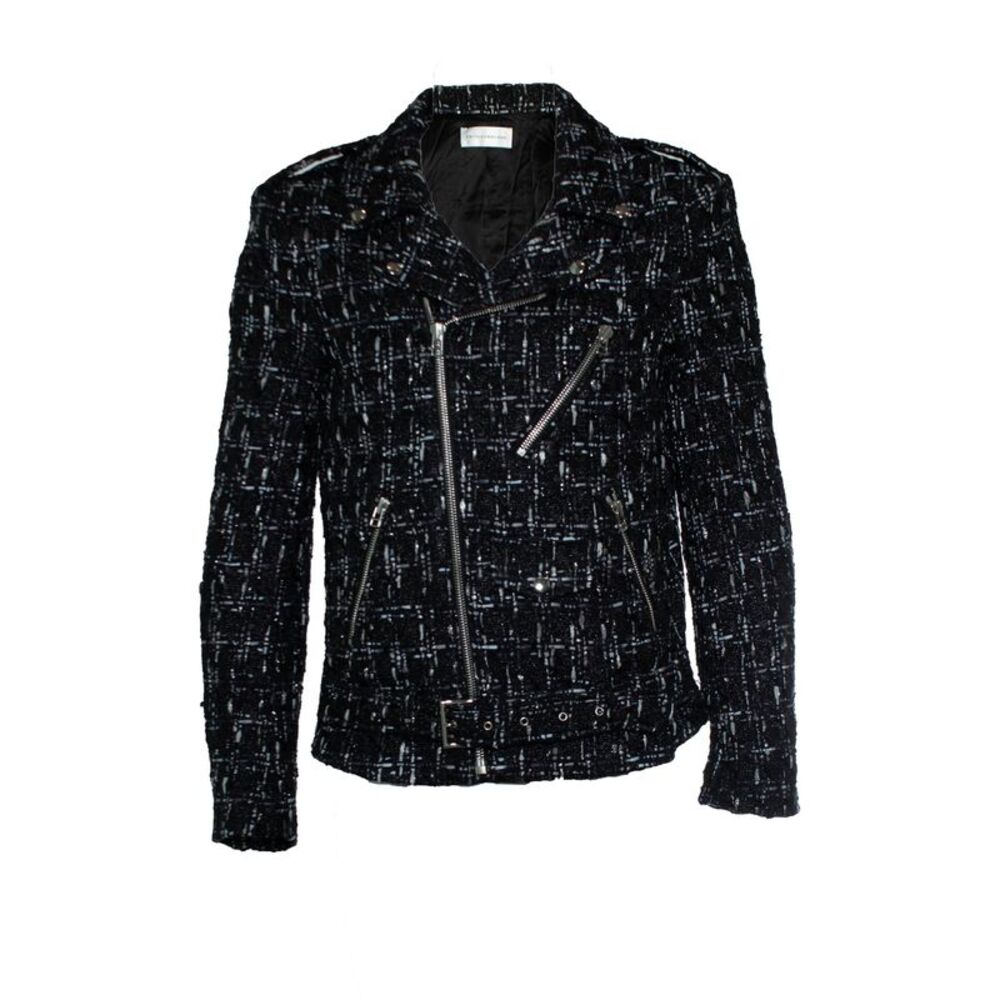 Faith Connexion, Black tweed biker jacket